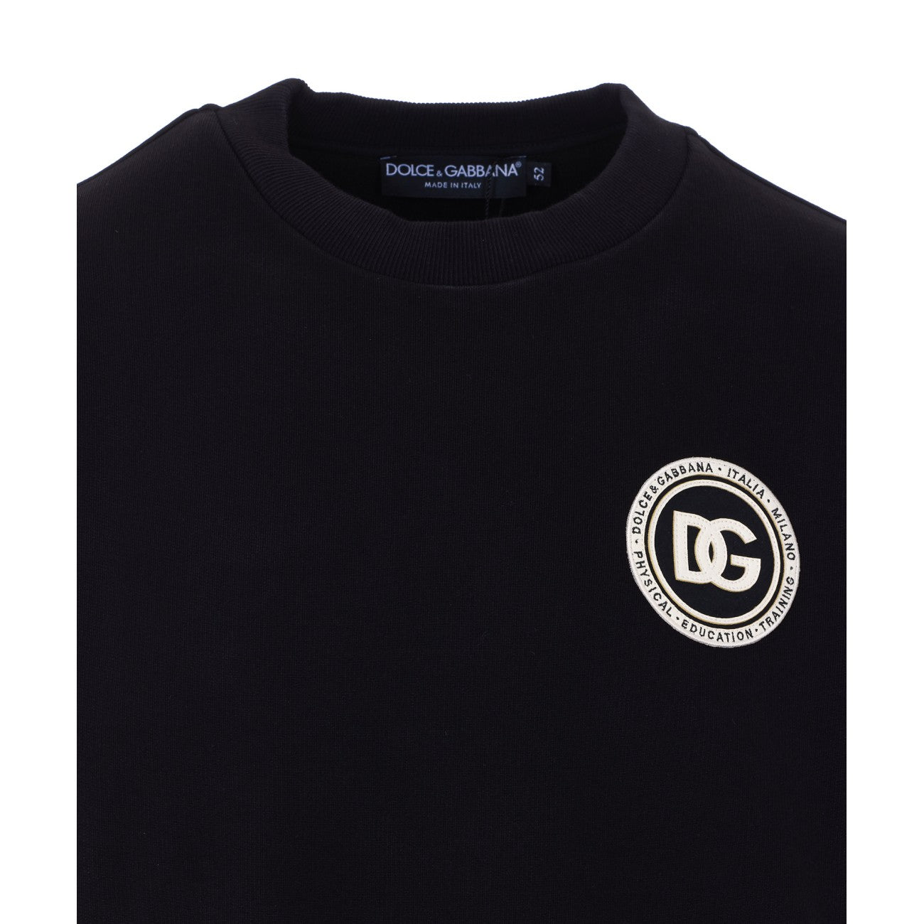 Dolce&Gabbana Men Dg Logo Patch Sweatshirt DOLCE & GABBANA