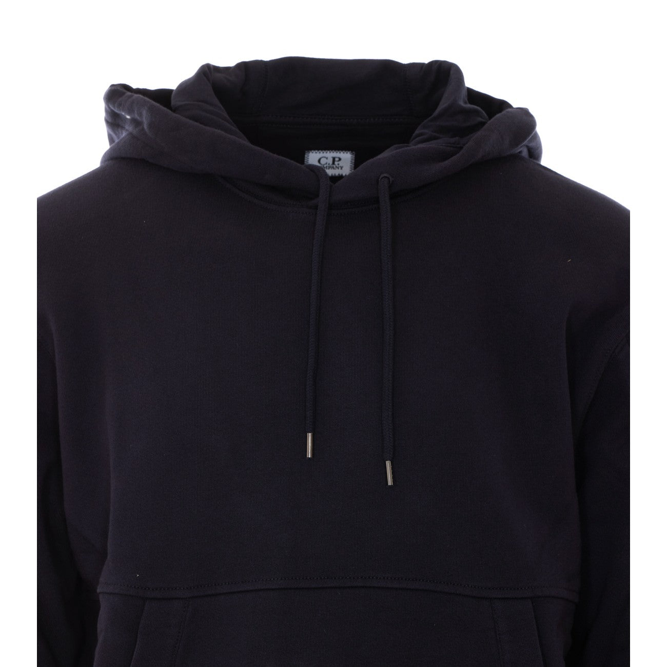 C.P. Company Men Diagonal Raised Fleece Lens Logo Hoodie C.P. COMPANY