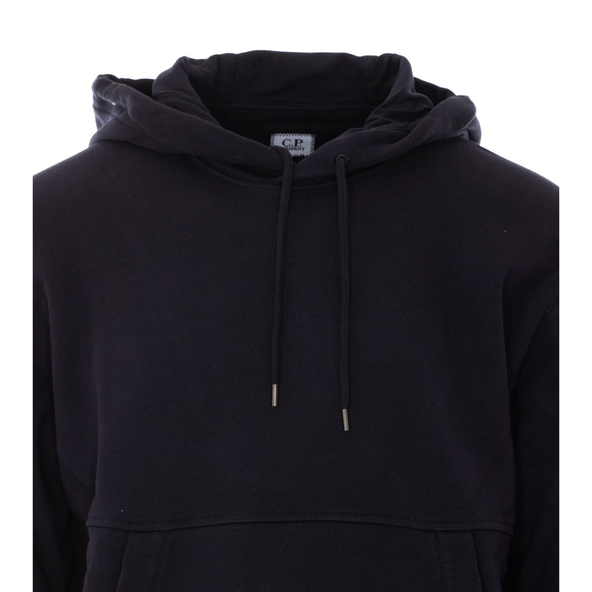 C.P. Company Men Diagonal Raised Fleece Lens Logo Hoodie C.P. COMPANY