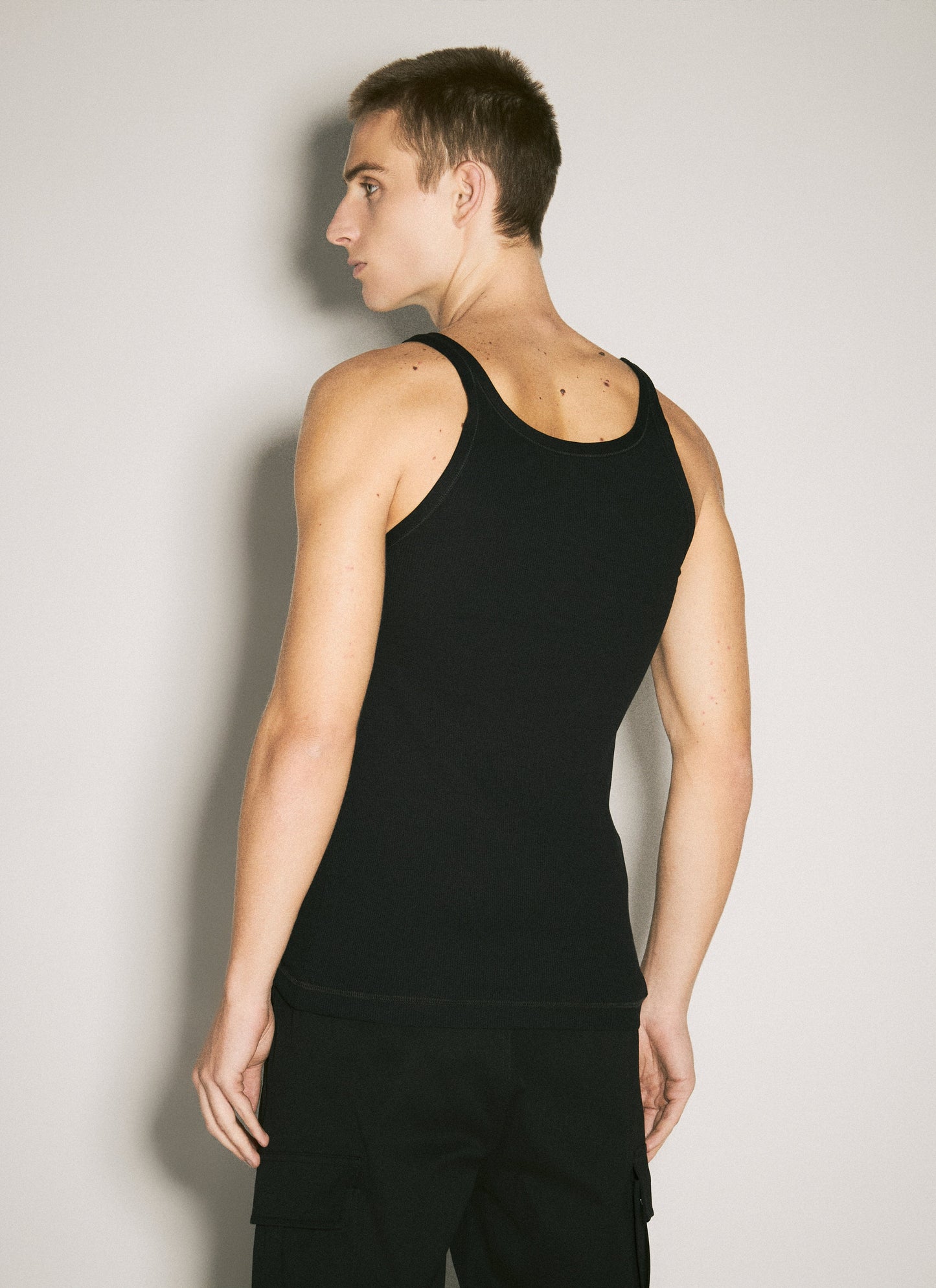 Dolce & Gabbana Men Logo Embroidery Tank Top DOLCE & GABBANA