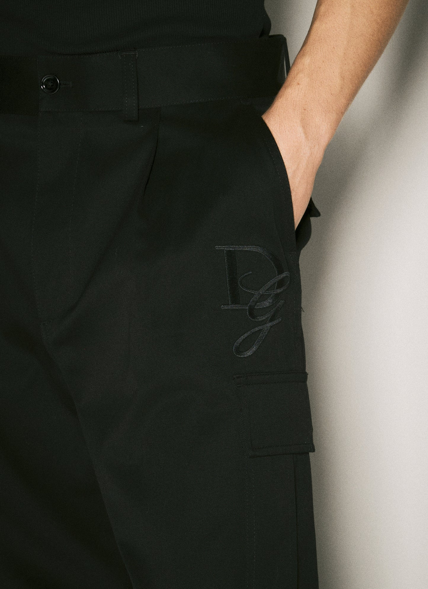 Dolce & Gabbana Men Twill Cargo Pants DOLCE & GABBANA
