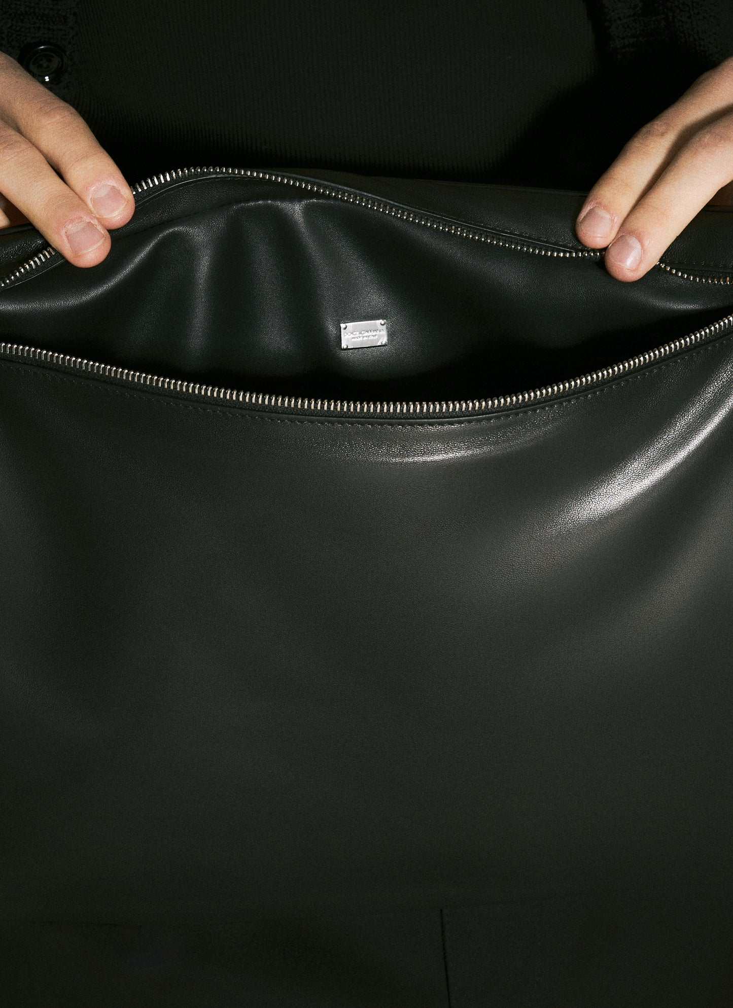 Dolce & Gabbana Men Nappa Leather Handbag DOLCE & GABBANA