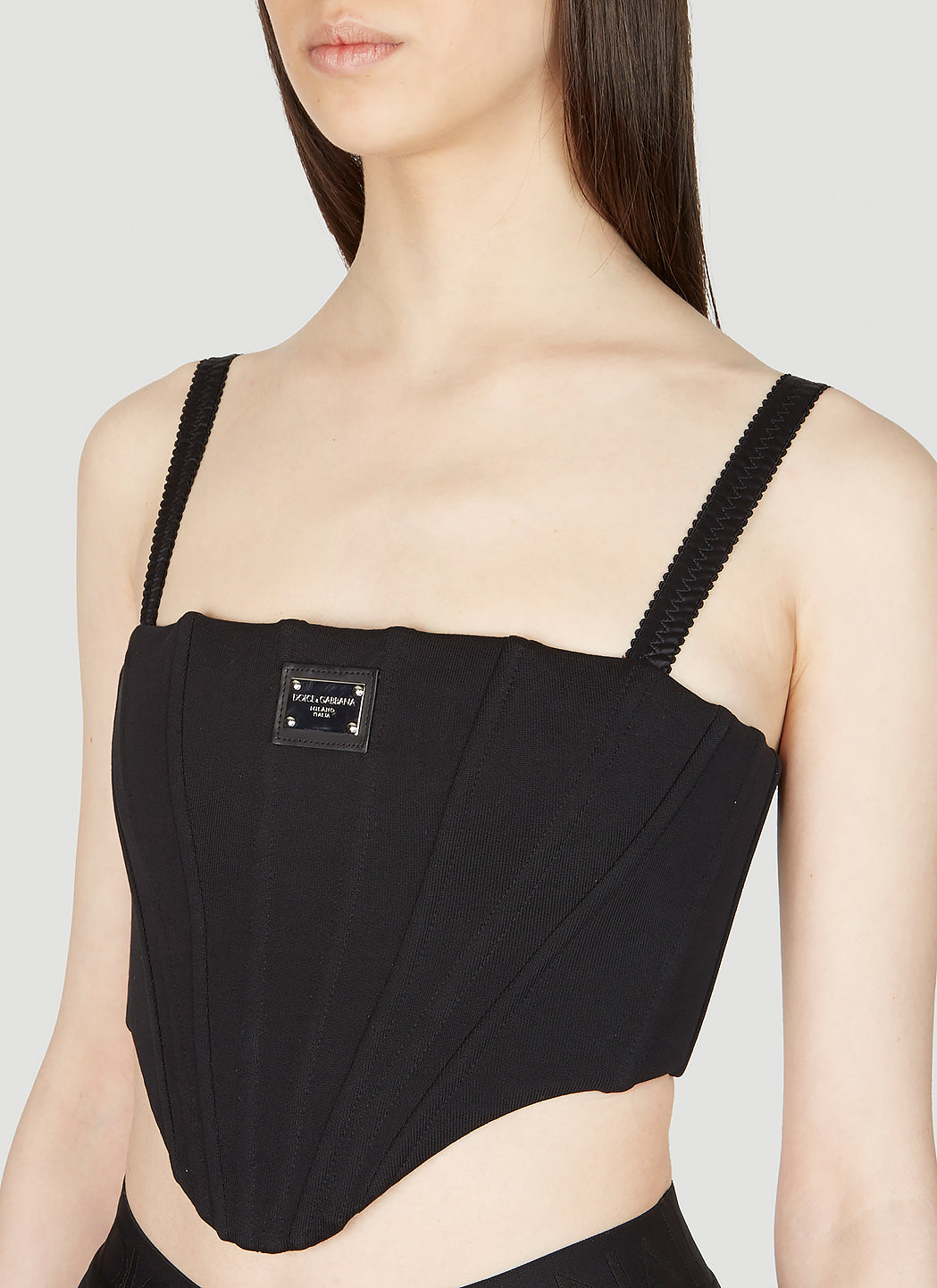 Dolce & Gabbana Women Logo Plaque Corset DOLCE & GABBANA