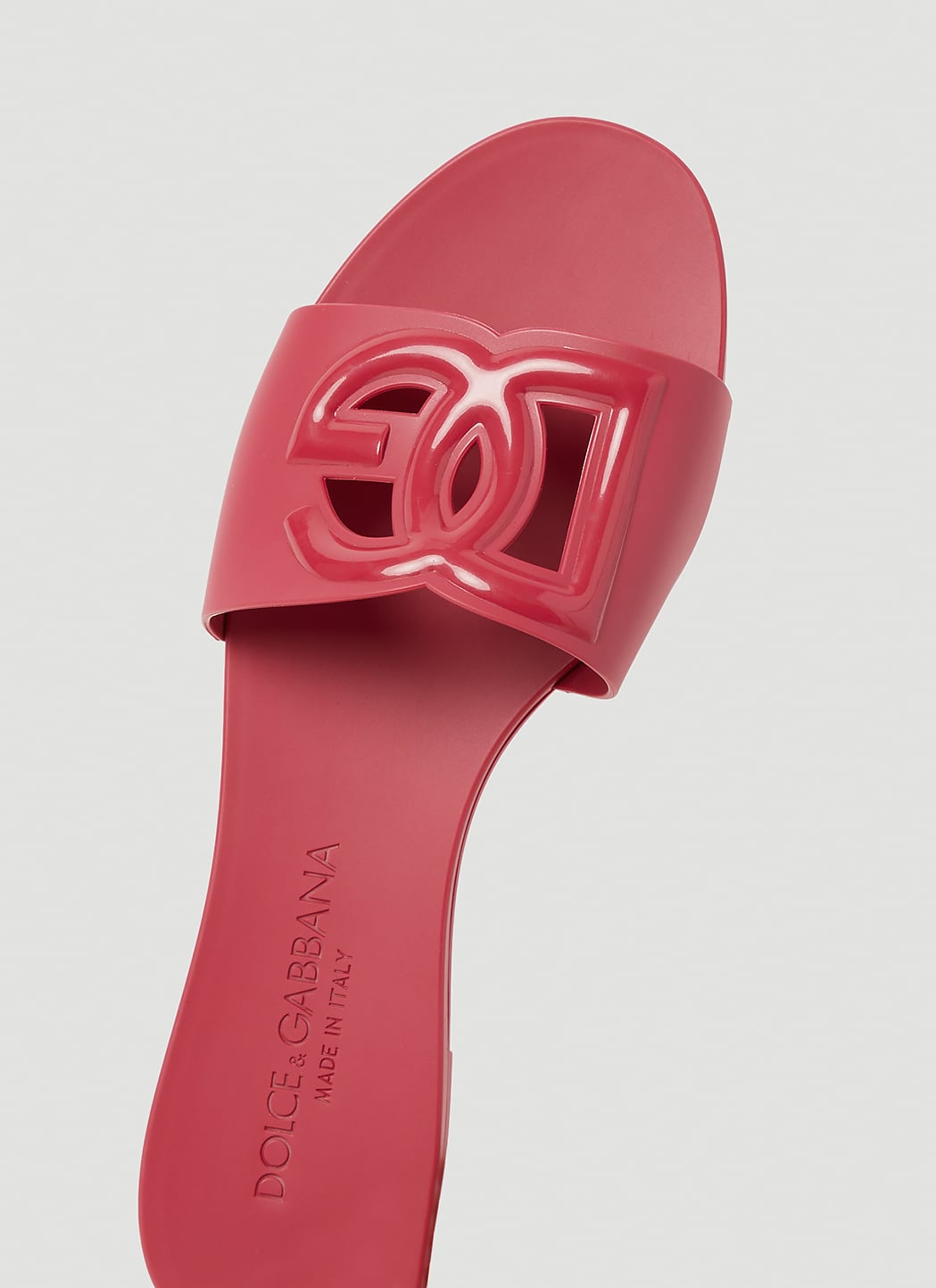 Dolce & Gabbana Women Cut Out Logo Slides DOLCE & GABBANA