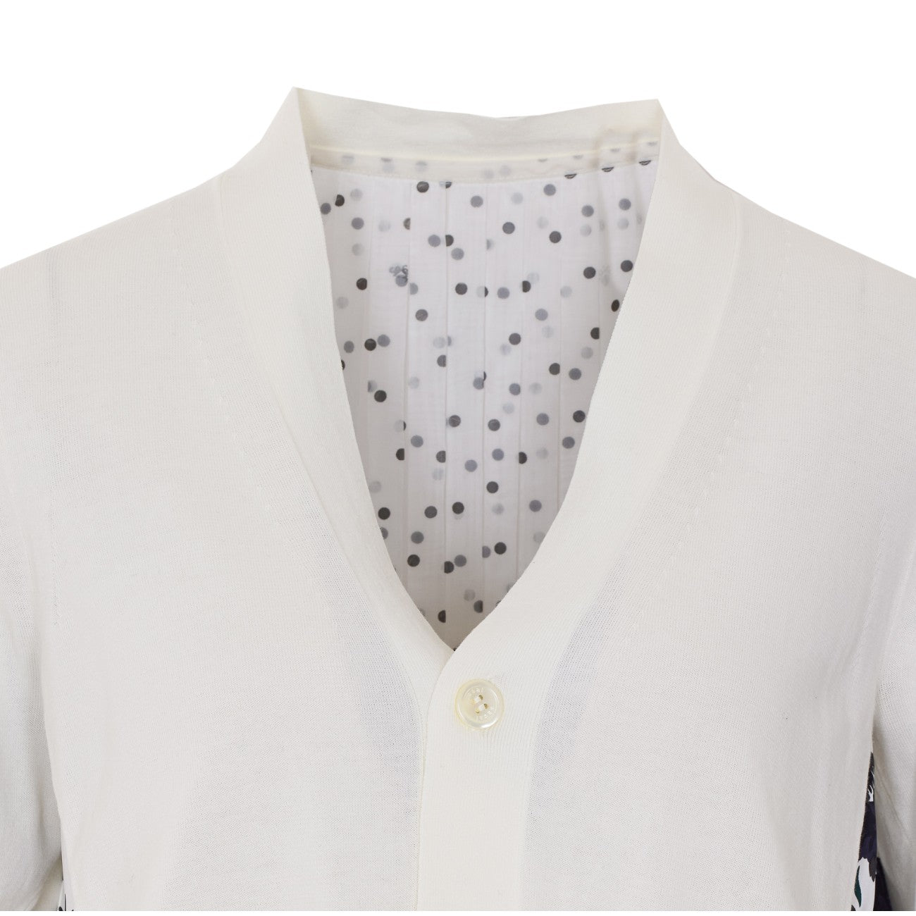 Sacai Women Dots Print Cardigan SACAI