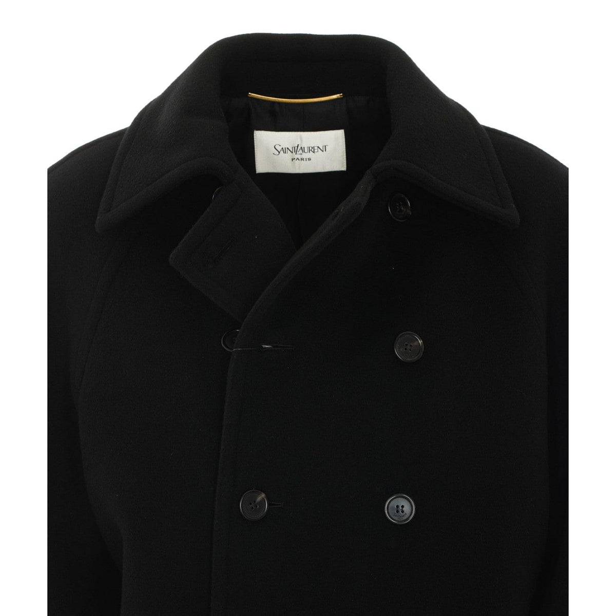 Saint Laurent Women Double Breasted Coat SAINT LAURENT