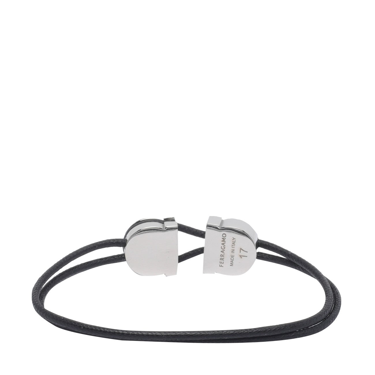 Ferragamo Men Double Gancini Bracelet FERRAGAMO