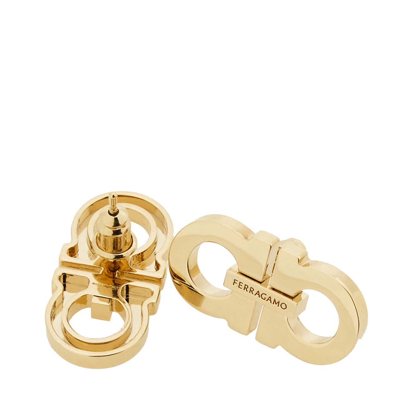 Ferragamo Women Double Gancino Earrings