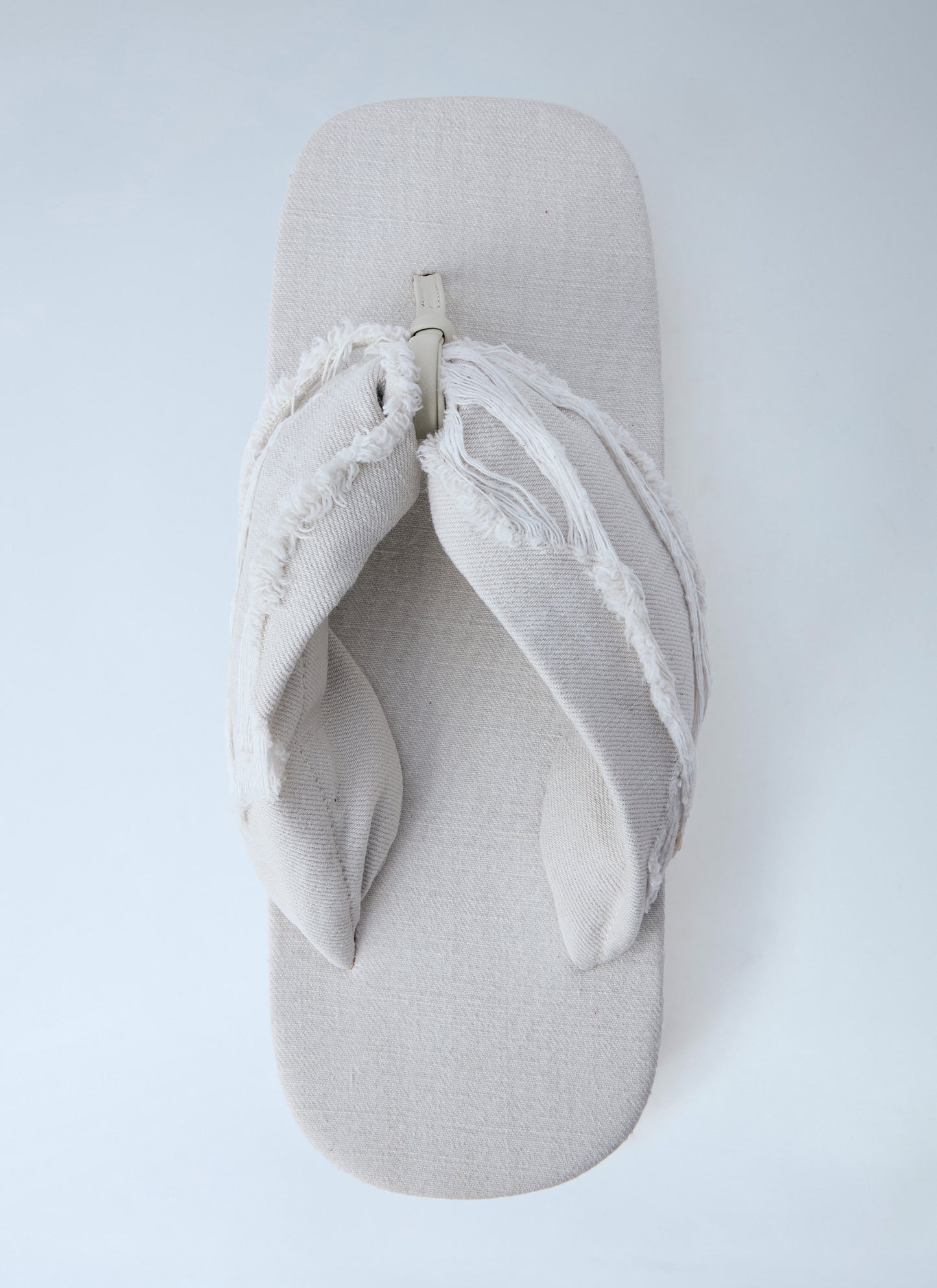 Rick Owens Drkshdw Men Frayed Edge Thong Sandals RICK OWENS