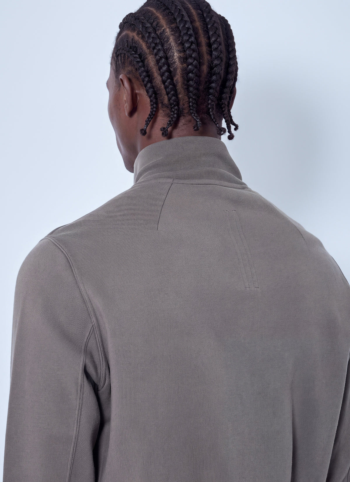Rick Owens Drkshdw Men High Neck Zip-Up Jacket RICK OWENS