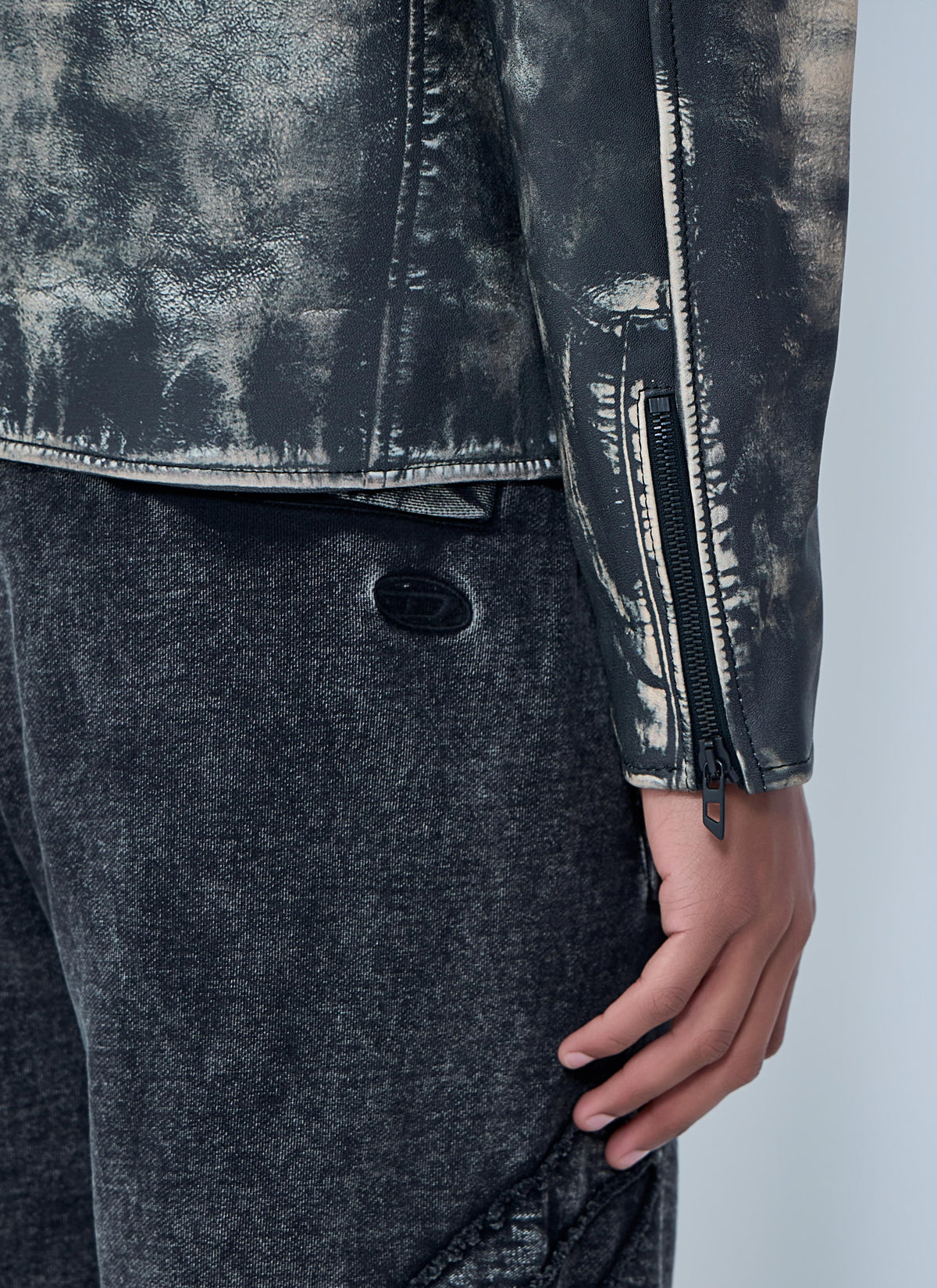 Diesel Men L-Tad-Print Jacket DIESEL