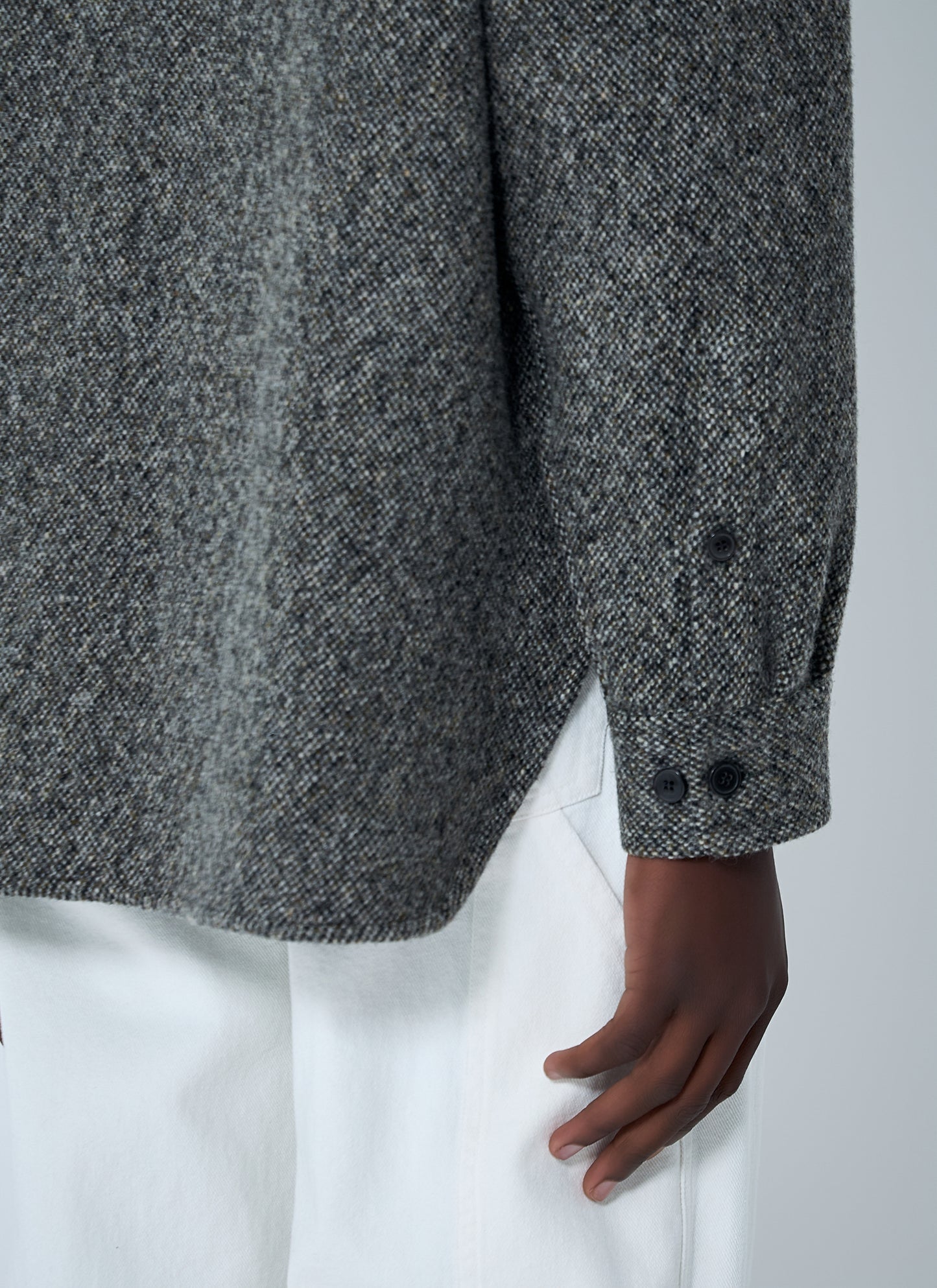 Dries Van Noten Men Herringbone Zip Jacket DRIES VAN NOTEN