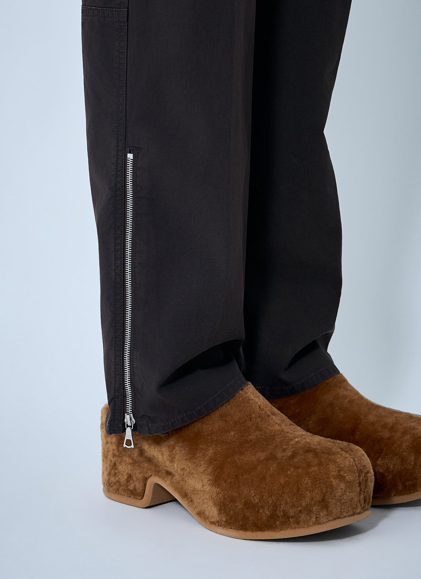 Dries Van Noten Men Zip Cotton-Twill Pants DRIES VAN NOTEN