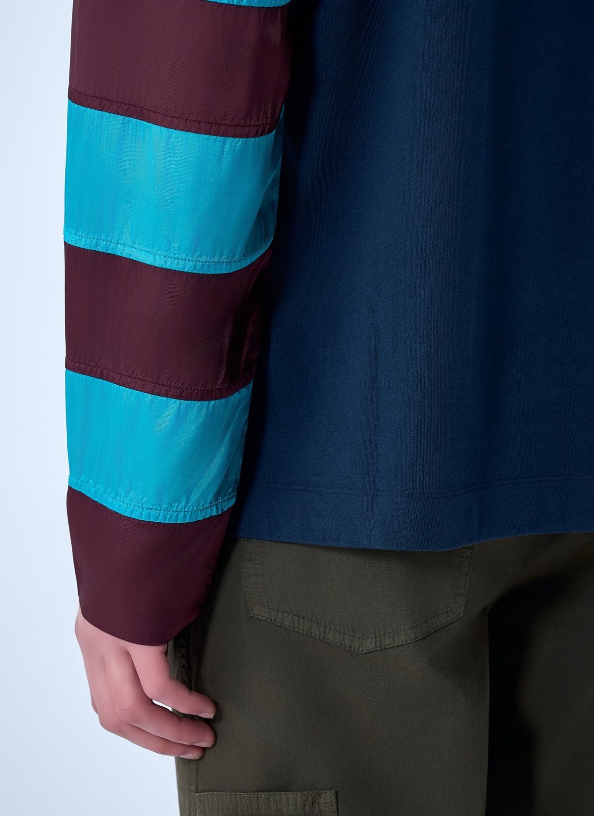 Dries Van Noten Men Contras Sleeves T-Shirt DRIES VAN NOTEN