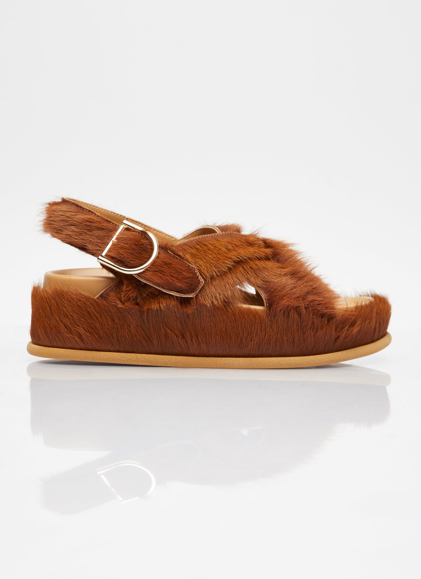 Dries Van Noten Women Ponyhair Sandals DRIES VAN NOTEN