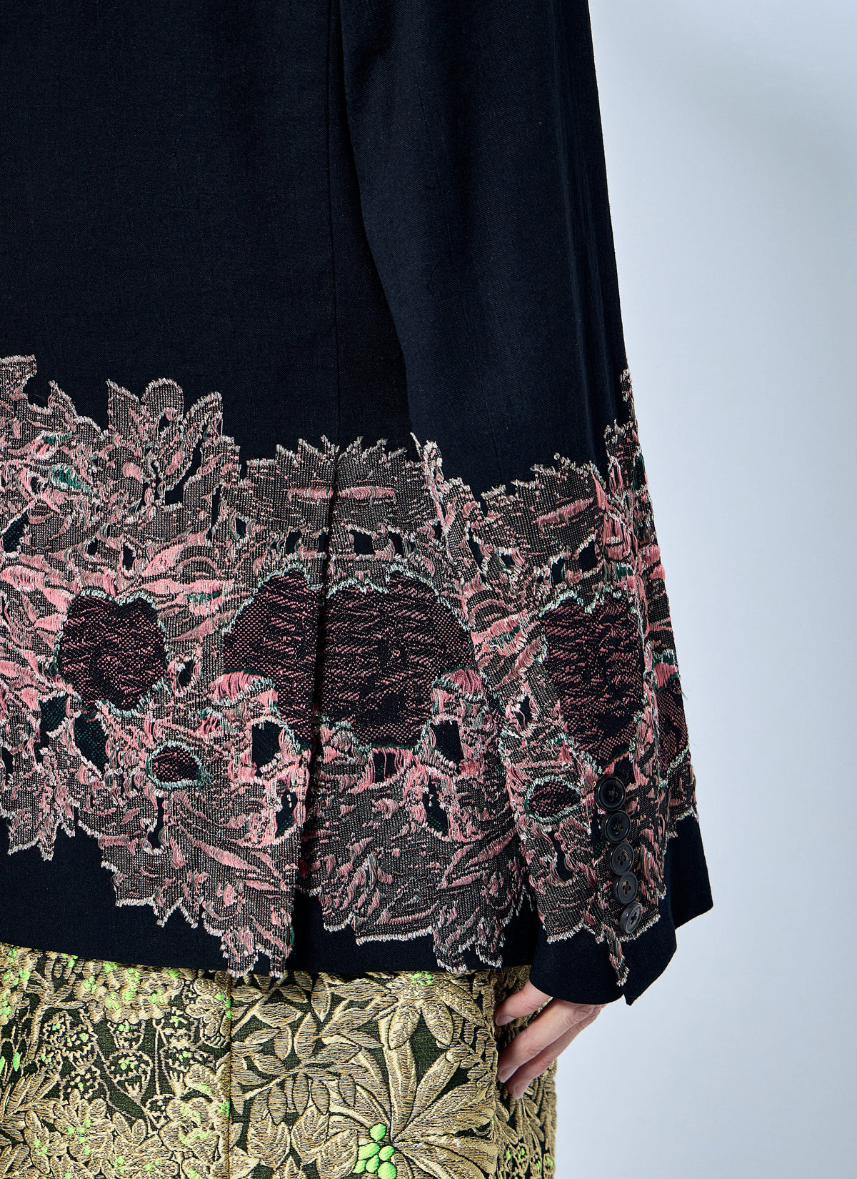 Dries Van Noten Women Embroidered Double-Breasted Blazer DRIES VAN NOTEN