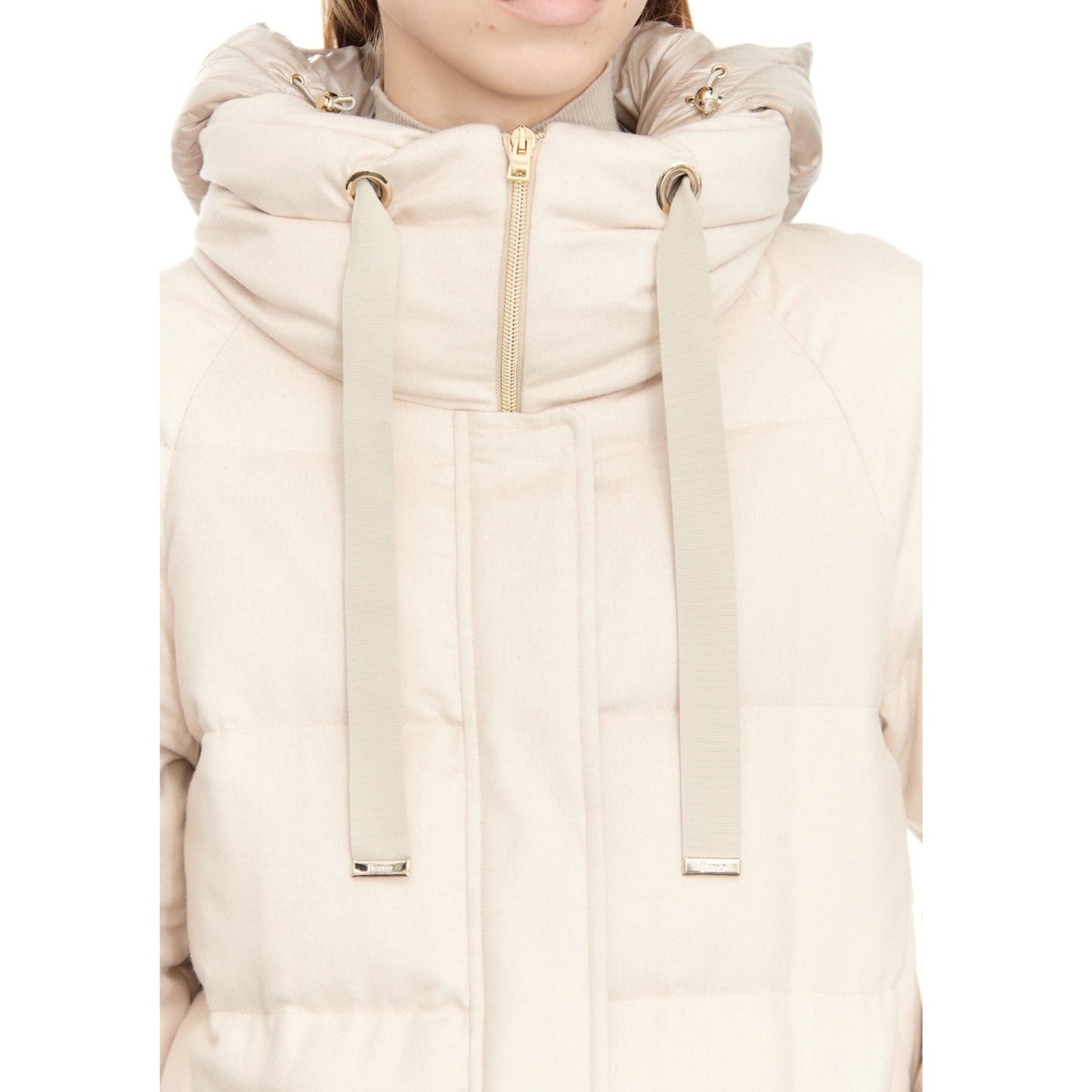 Herno Silk And Cashmere Padded Coat Women HERNO