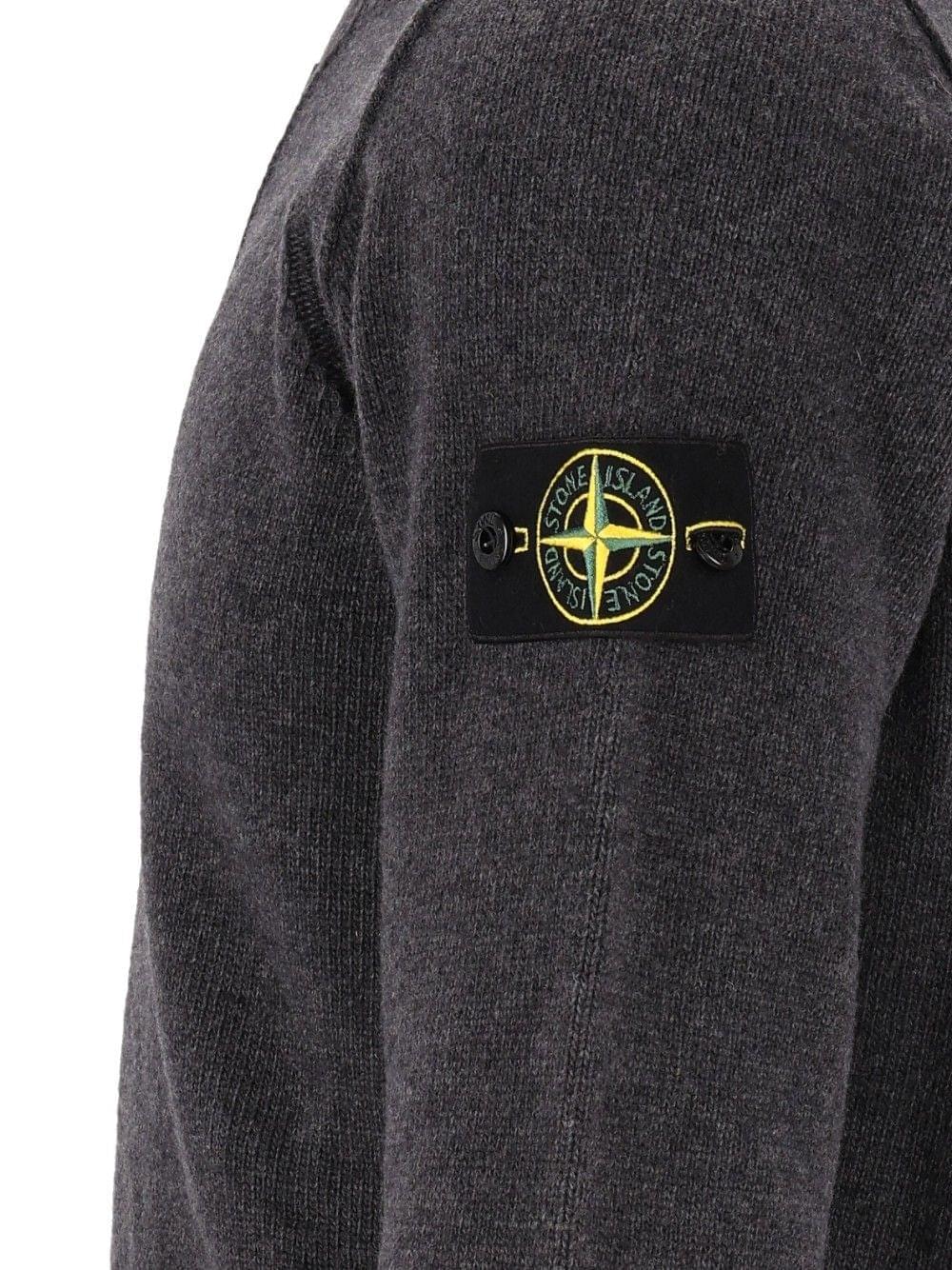 Stone Island Men Short Zip Sweater STONE ISLAND
