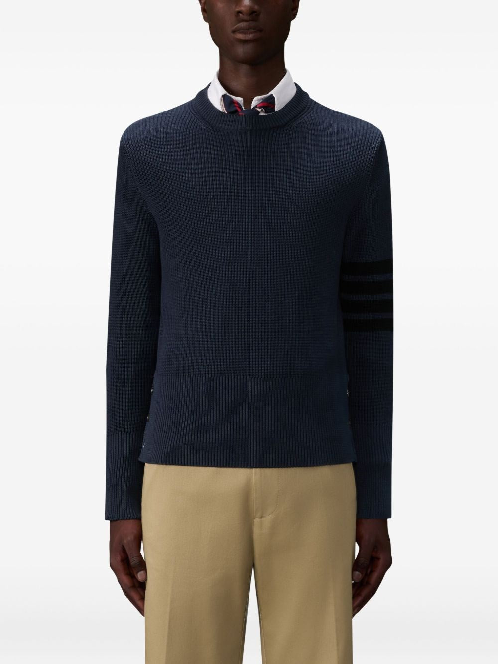 Thom Browne Men Cotton Sweater THOM BROWNE