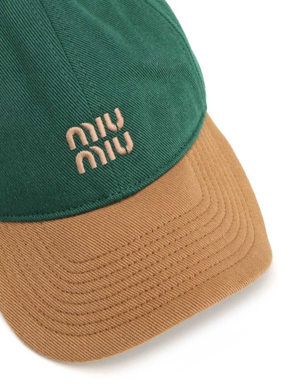 Miu Miu Women Drill Baseball Cap MIU MIU