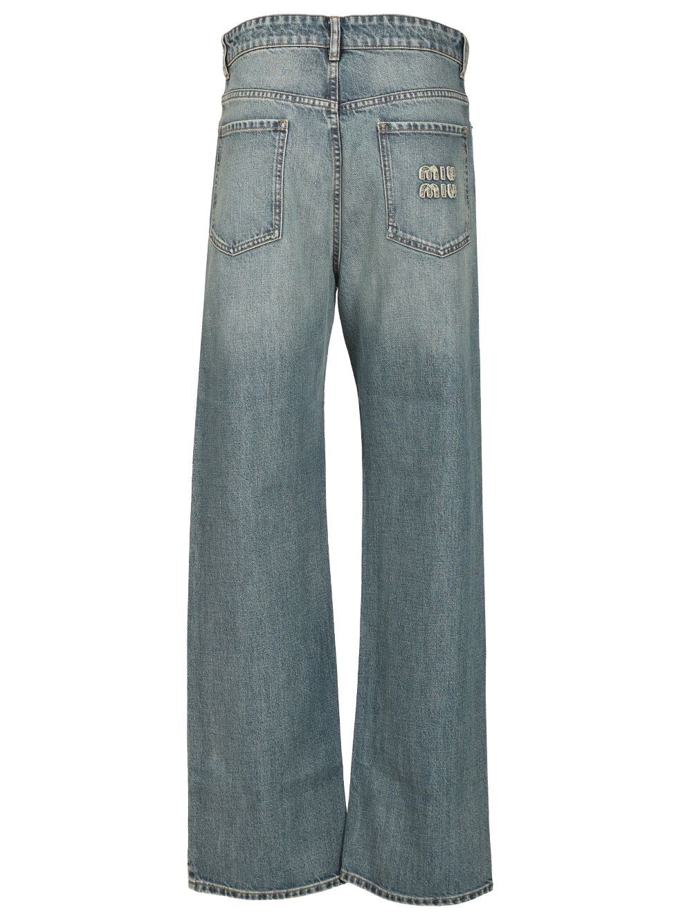 Miu Miu Women 5-Pocket Jeans MIU MIU