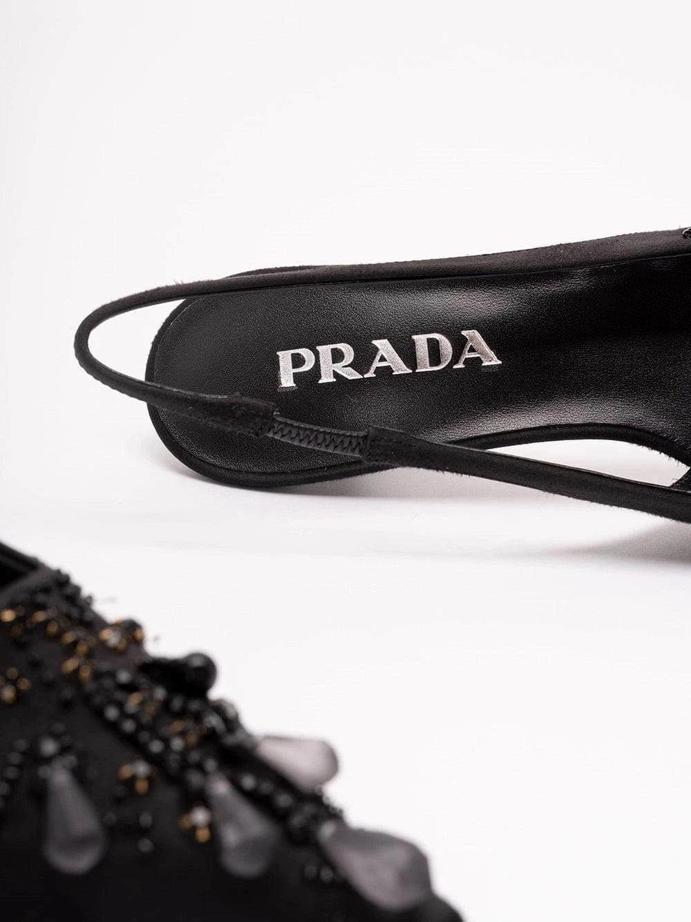 Prada Women Raso Slingback Pumps PRADA
