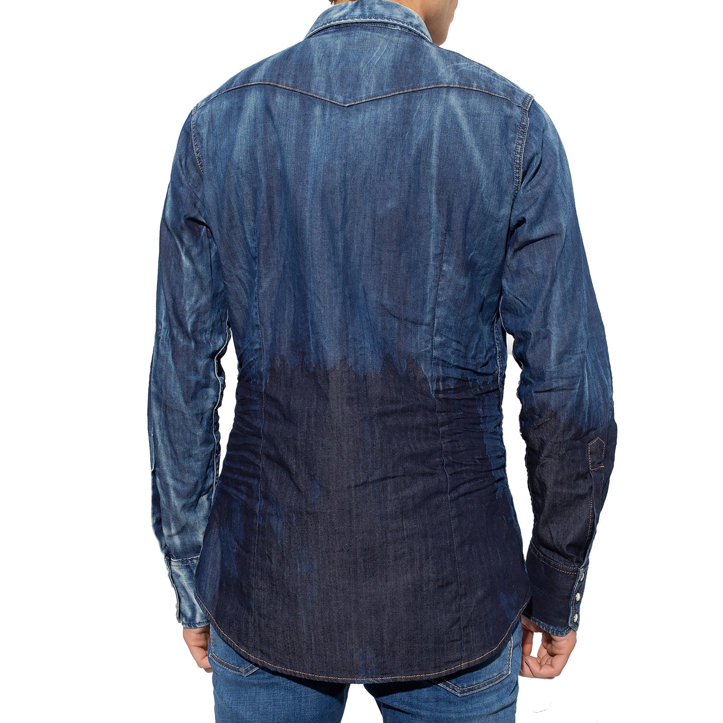 Dsquared2 X Smiley Denim Shirt Men DSQUARED2