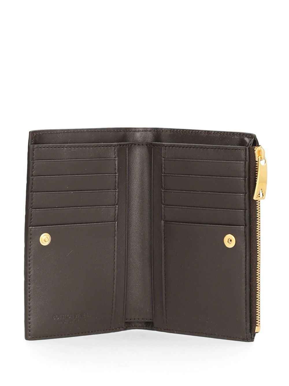 Bottega Veneta Women Medium Bi-Fold Braided Wallet BOTTEGA VENETA
