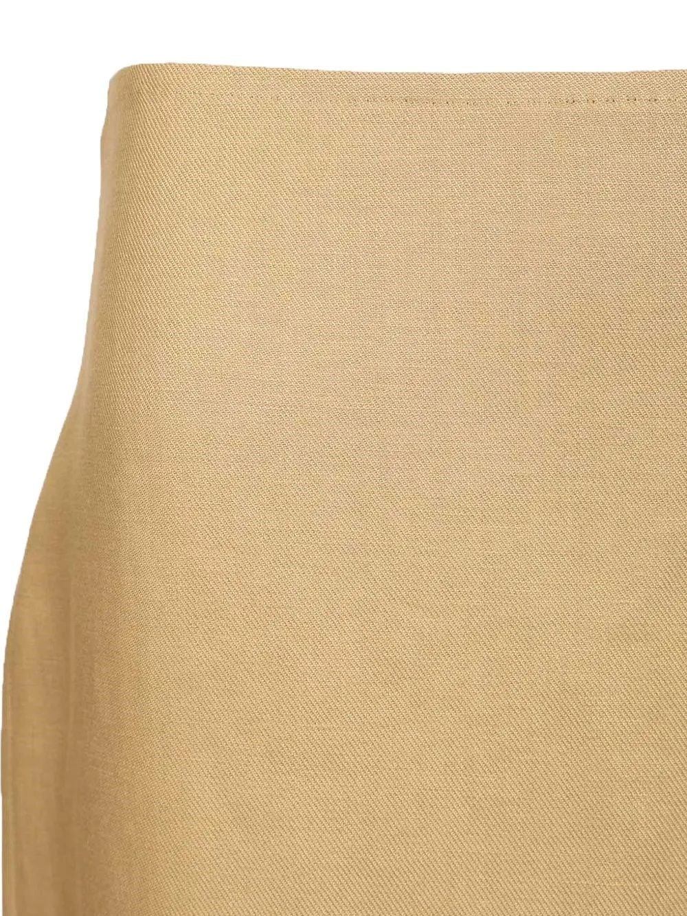 Max Mara Women Slim-Fit Diagonal Linen Skirt MAX MARA