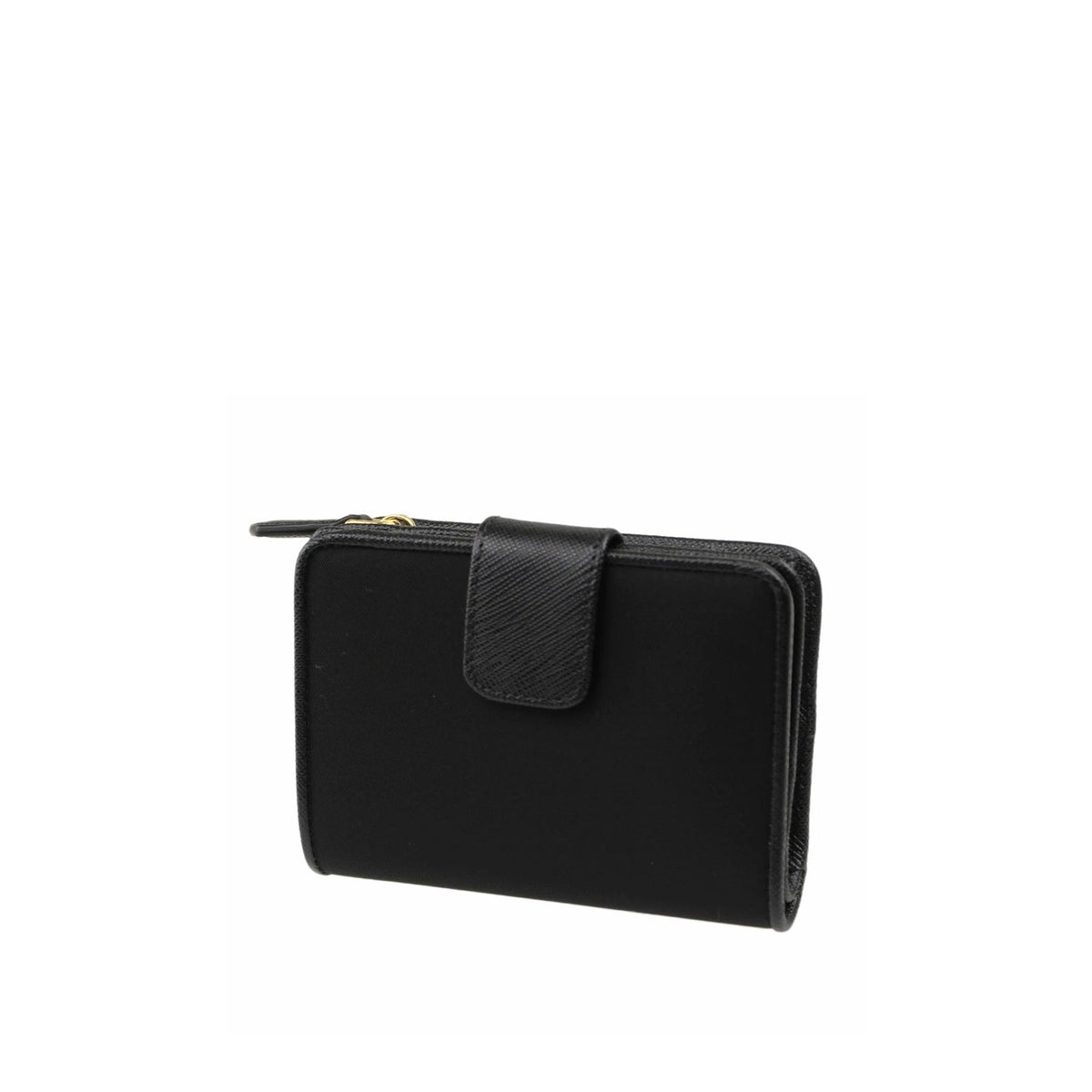 Prada Nylon And Leather French Wallet Women PRADA