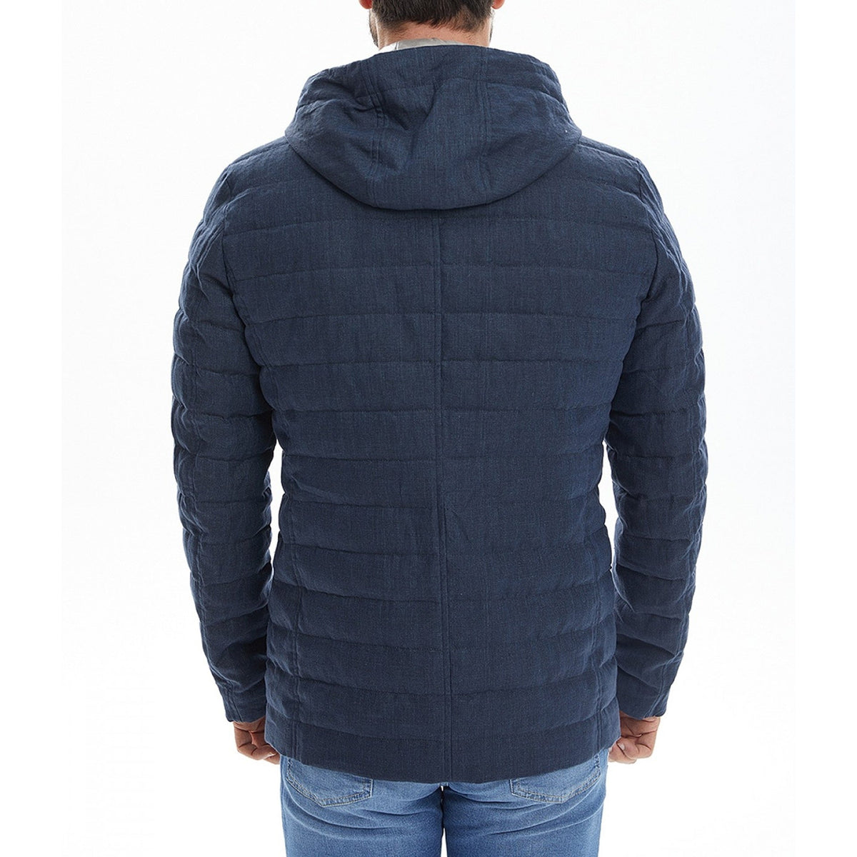 Herno Linen Quilted Jacket Men HERNO