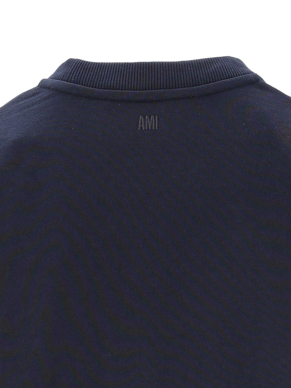 Ami Women Ribbed Sweatshirt AMI PARIS