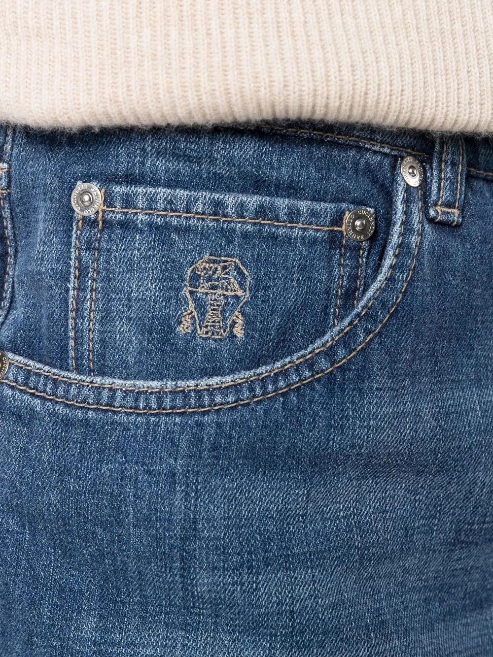 Brunello Cucinelli Men Lightweight 5 Pocket Jeans BRUNELLO CUCINELLI