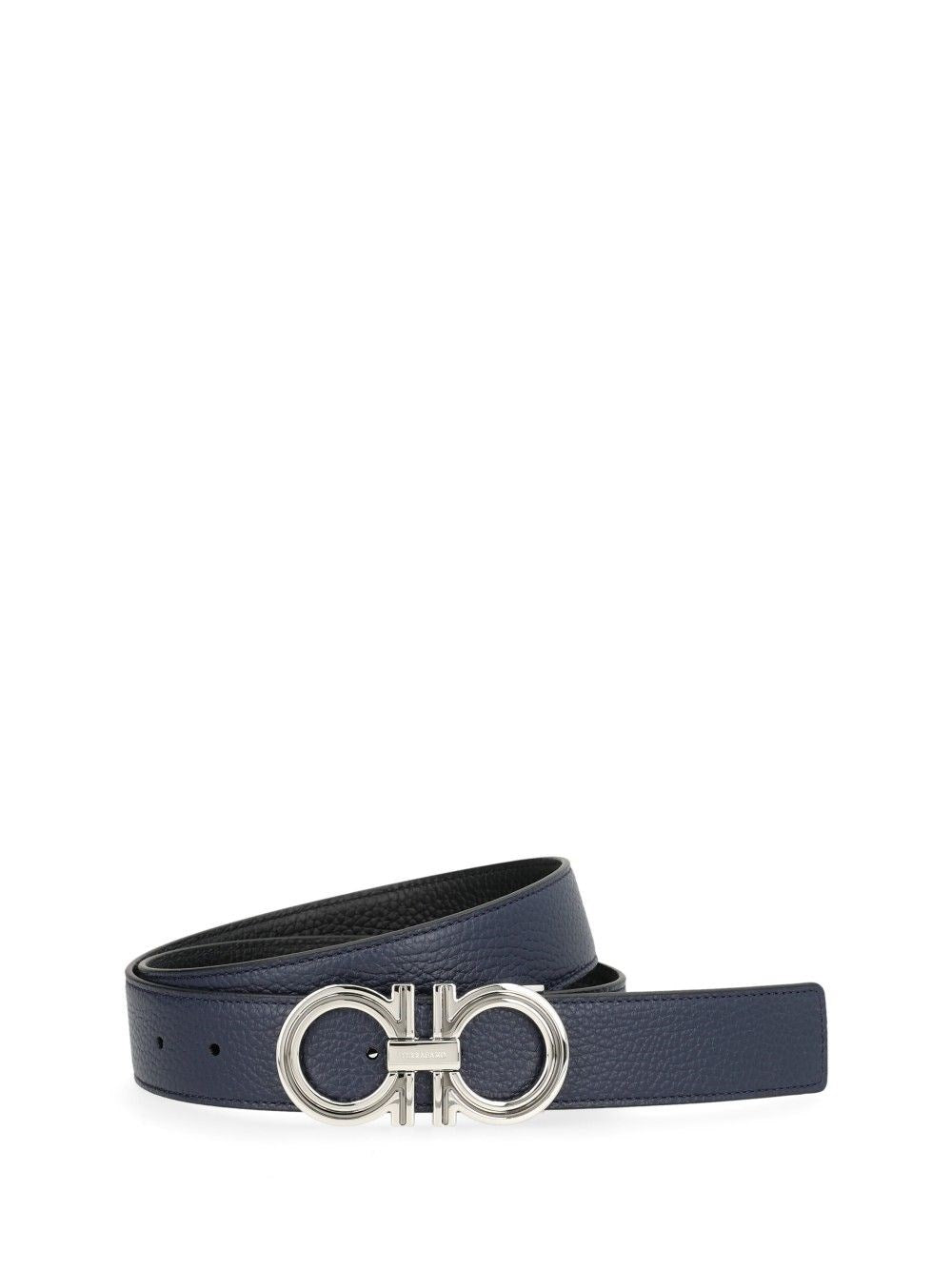 Ferragamo Men Reversible And Adjustable Gancini Belt FERRAGAMO