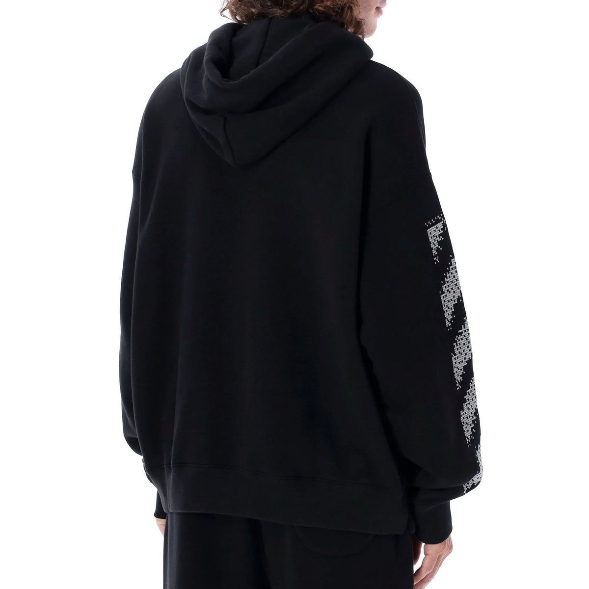 Off-White Pixel Diag Skate Hooded Sweatshirt Men OFF-WHITE