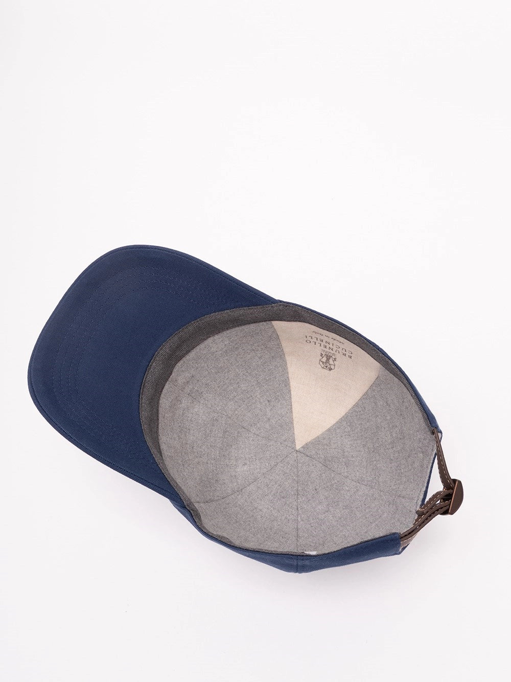 Brunello Cucinelli Men Baseball Cap With Embroidery BRUNELLO CUCINELLI