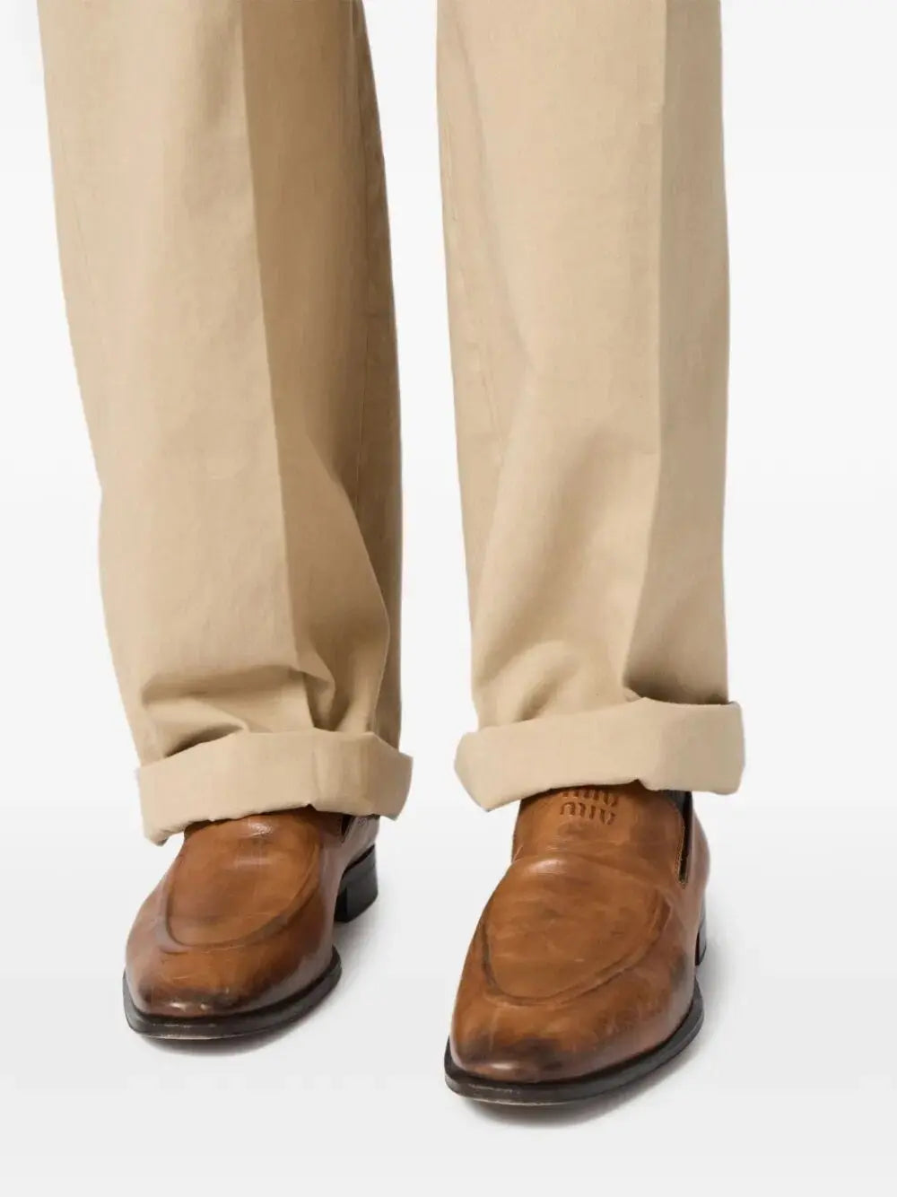 Miu Miu Women Gabardine Pants MIU MIU