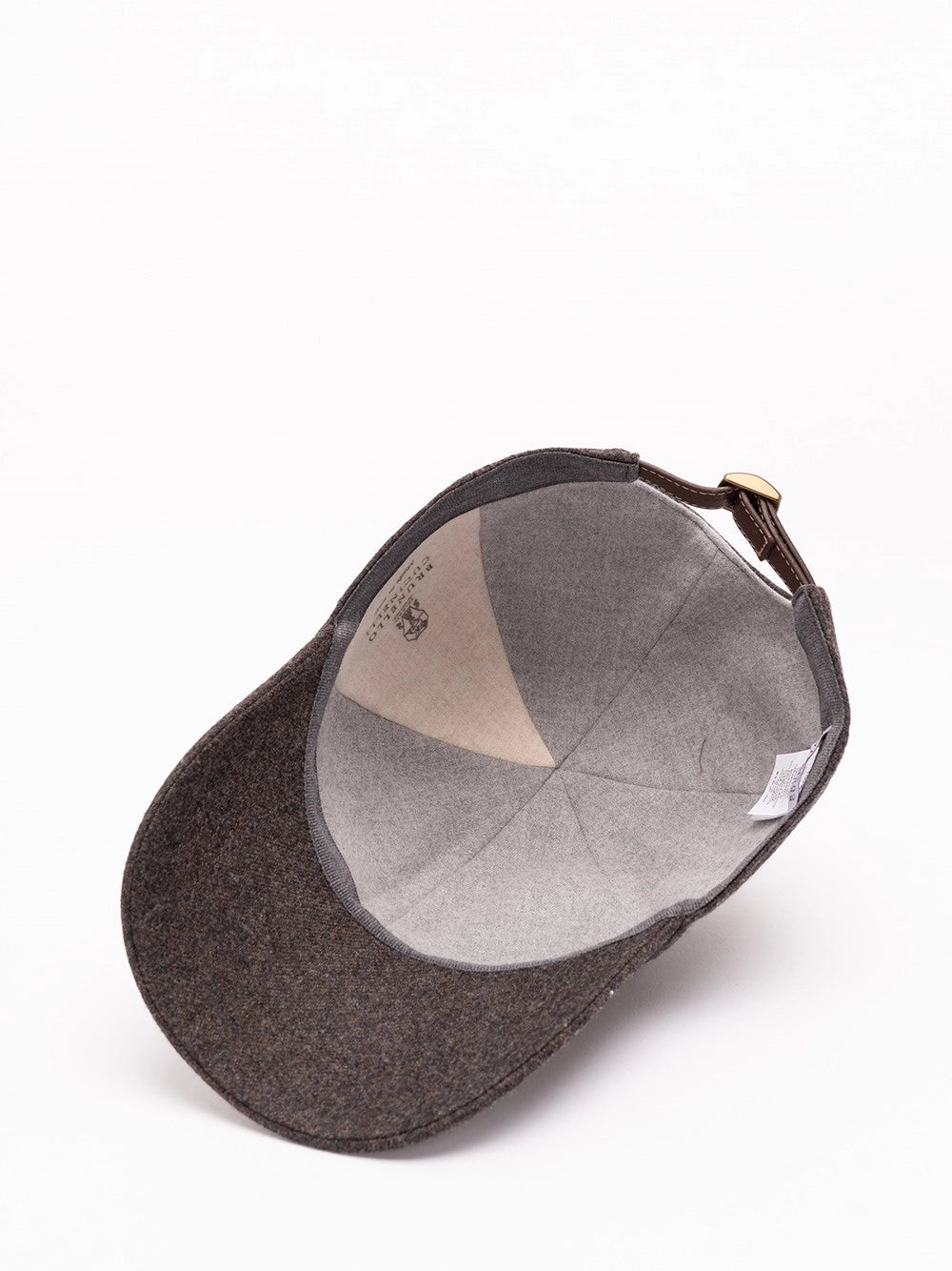 Brunello Cucinelli Men Baseball Cap With Embroidered Logo BRUNELLO CUCINELLI