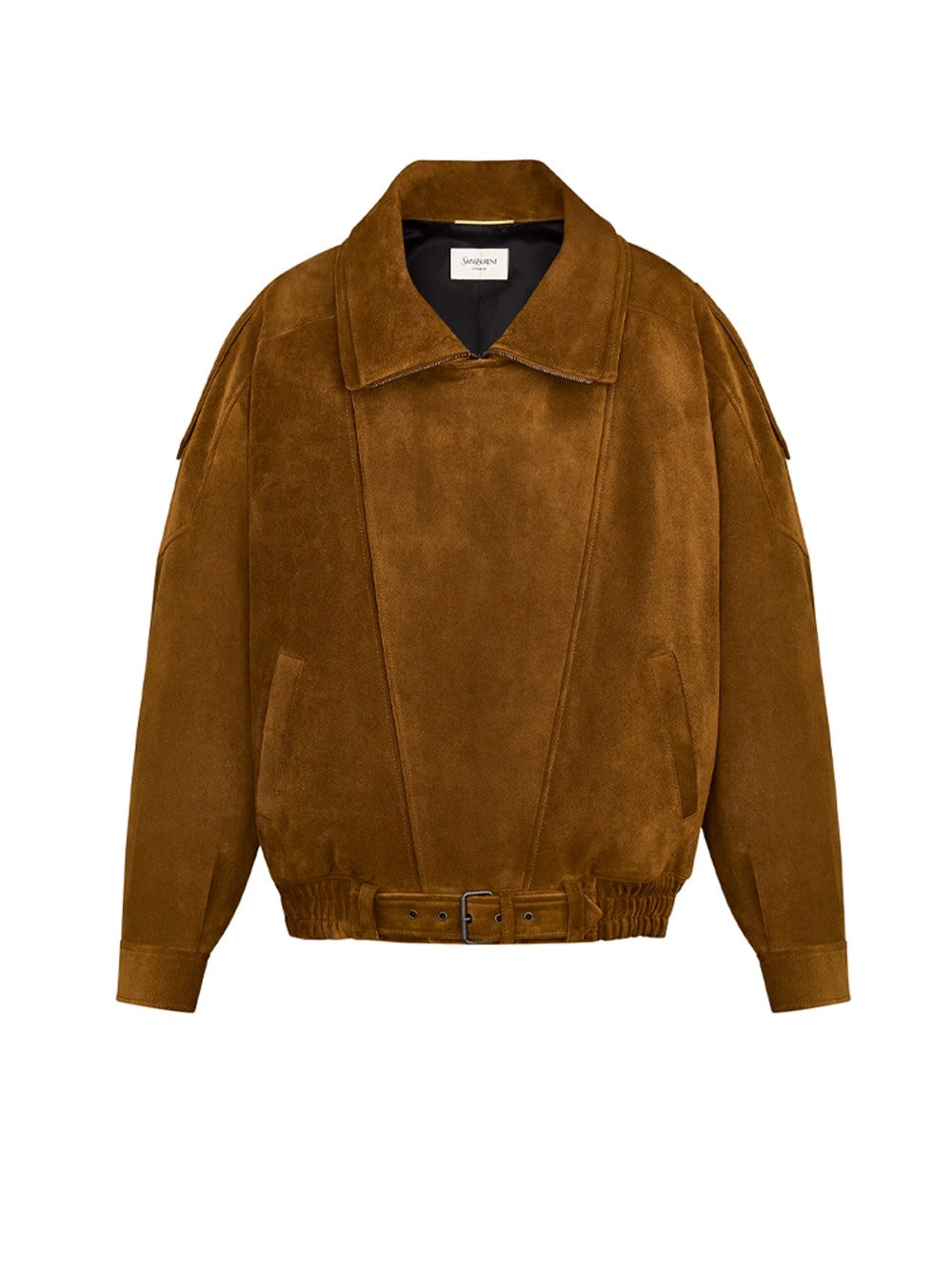 Saint Laurent Women Bomber Jacket In Vintage Split Leather SAINT LAURENT
