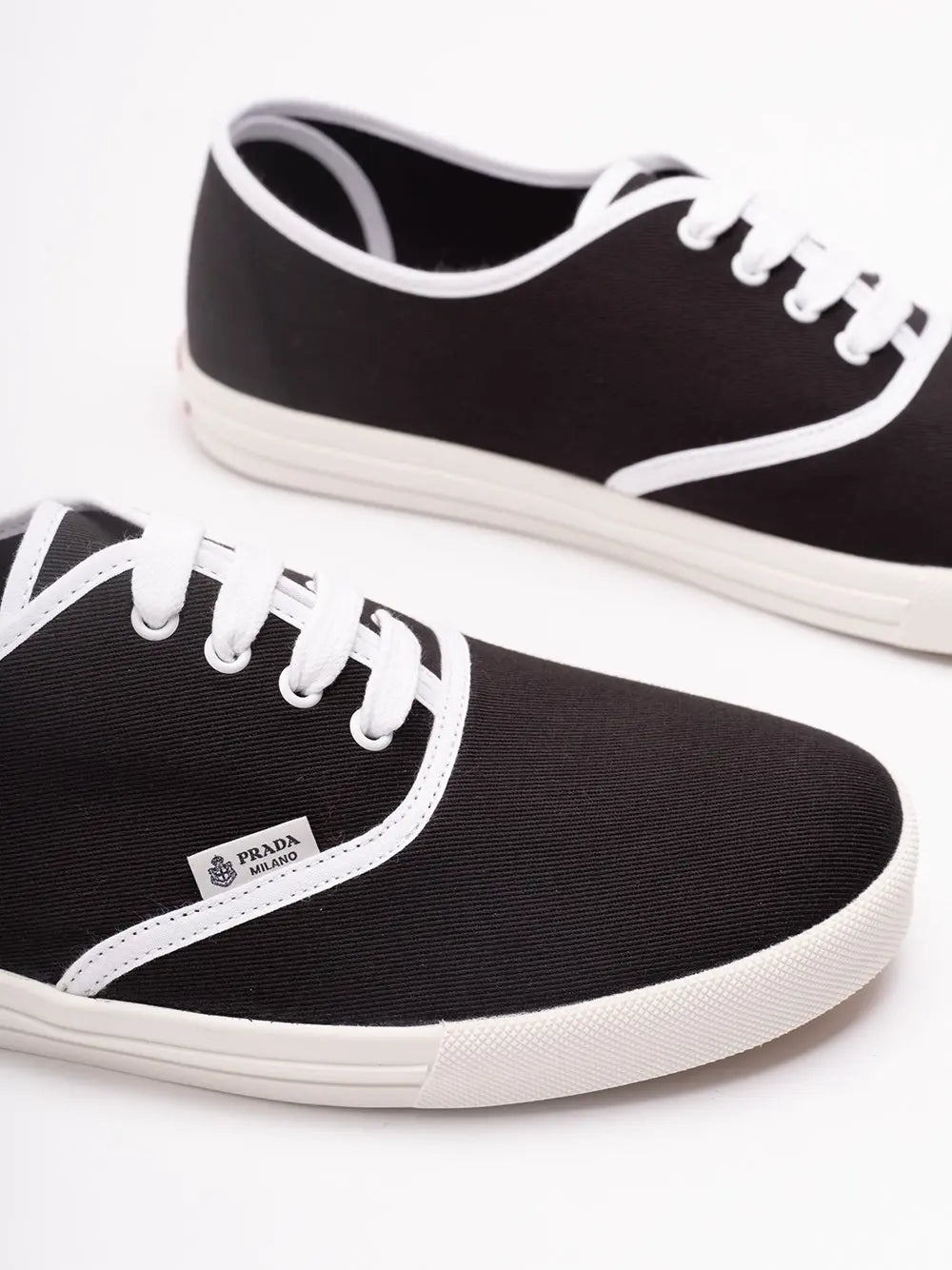 Prada Men `Imprint` Cotton Sneakers PRADA
