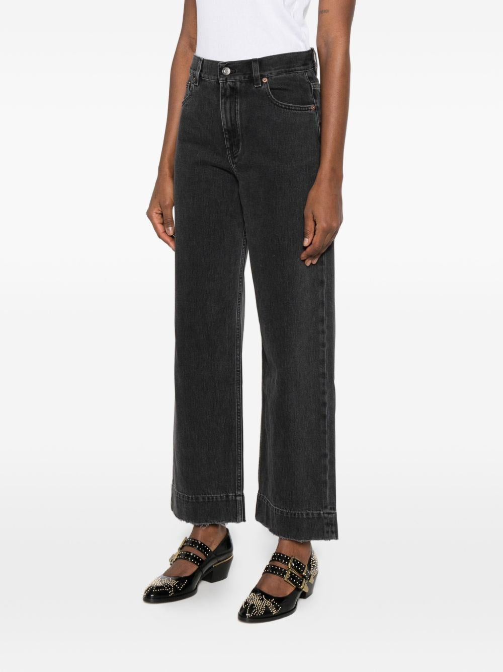Chloe' Women Cropped Jeans CHLOE