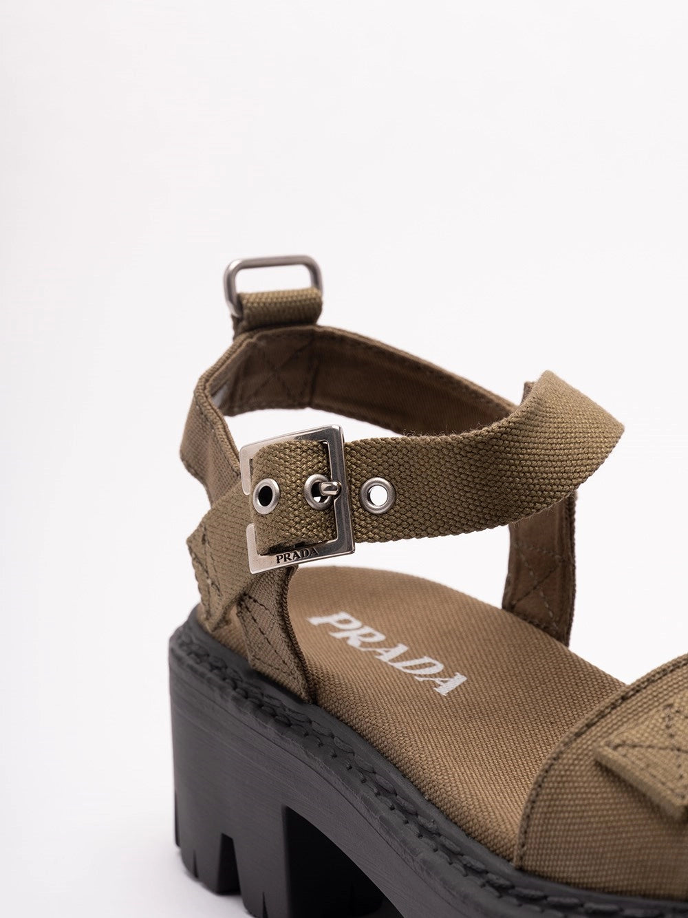 Prada Women Cotton Sandals PRADA