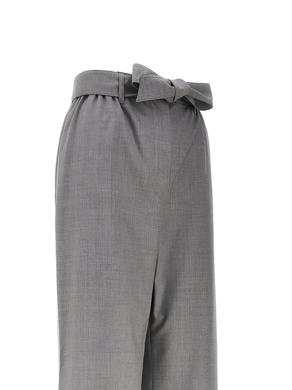 Max Mara Women Wide Wool Trousers "Salpa" MAX MARA