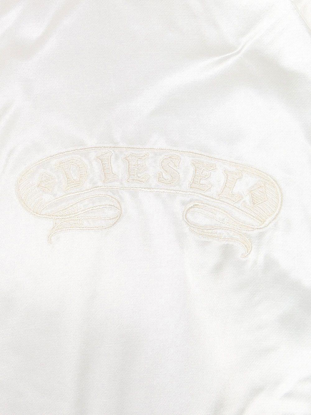 Diesel Men Reversible Satin Bomber Jacket DIESEL