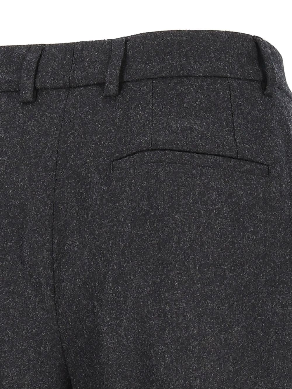 Dolce & Gabbana Women Wool Flannel Trousers DOLCE & GABBANA