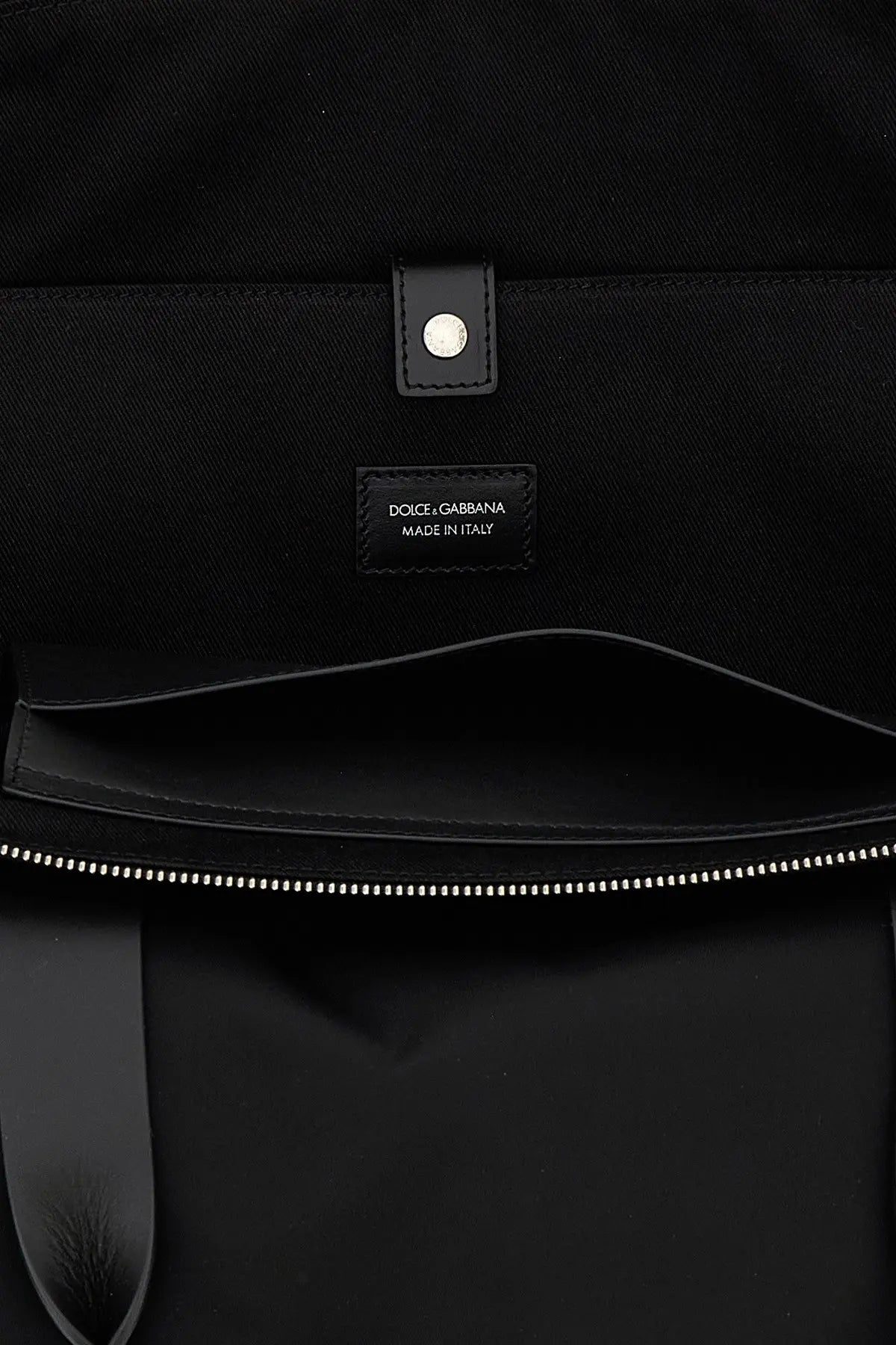Dolce & Gabbana Men Media Logo Patch Shopping Bag DOLCE & GABBANA