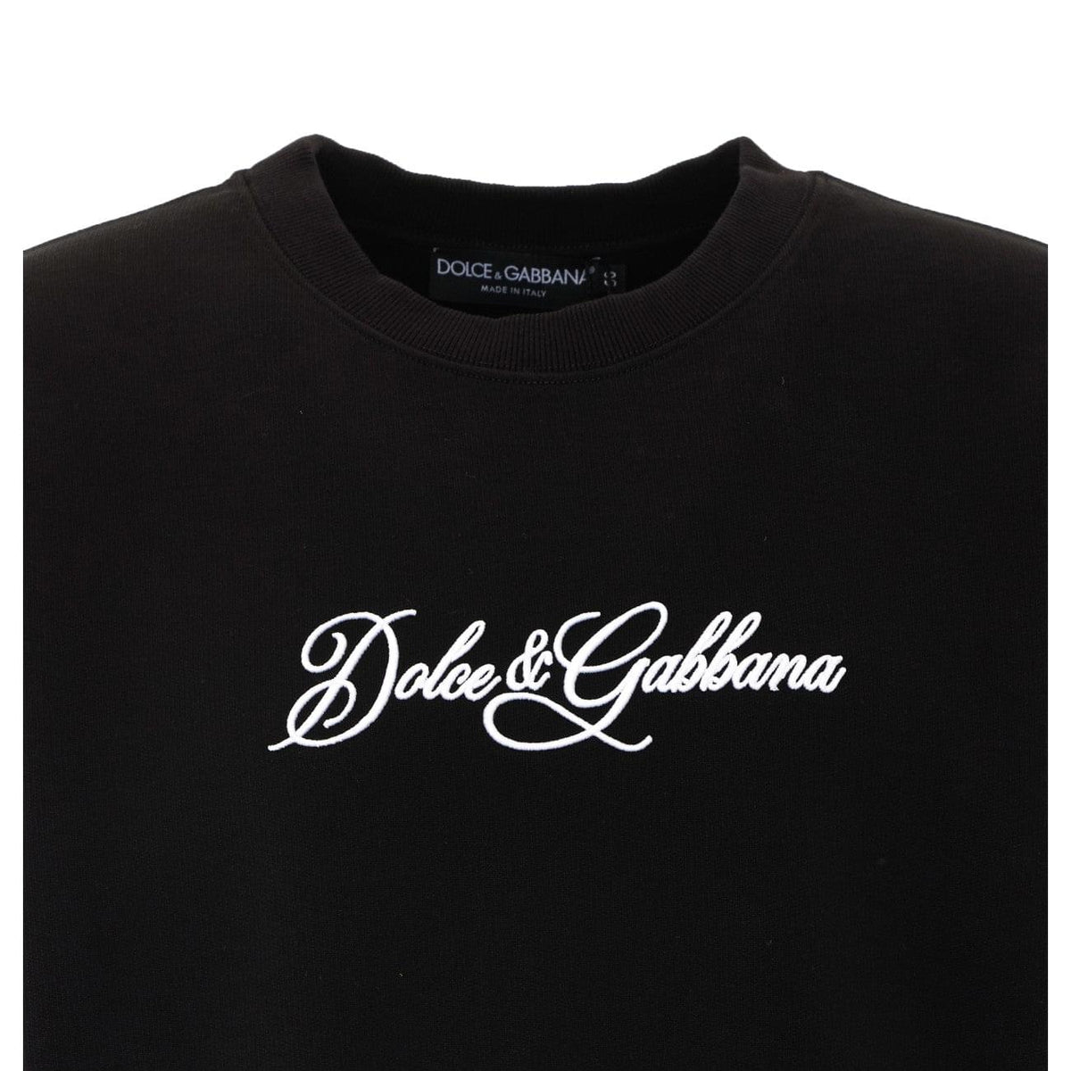 Dolce&Gabbana Men Embroidered Logo Sweatshirt DOLCE & GABBANA