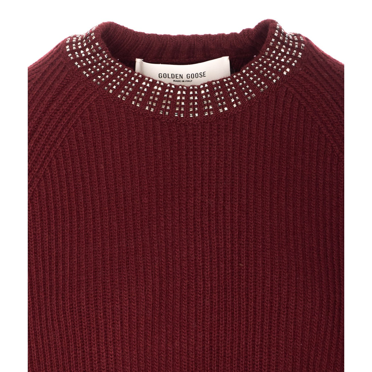 Golden Goose Women Embroidered Rhinestones Sweater GOLDEN GOOSE