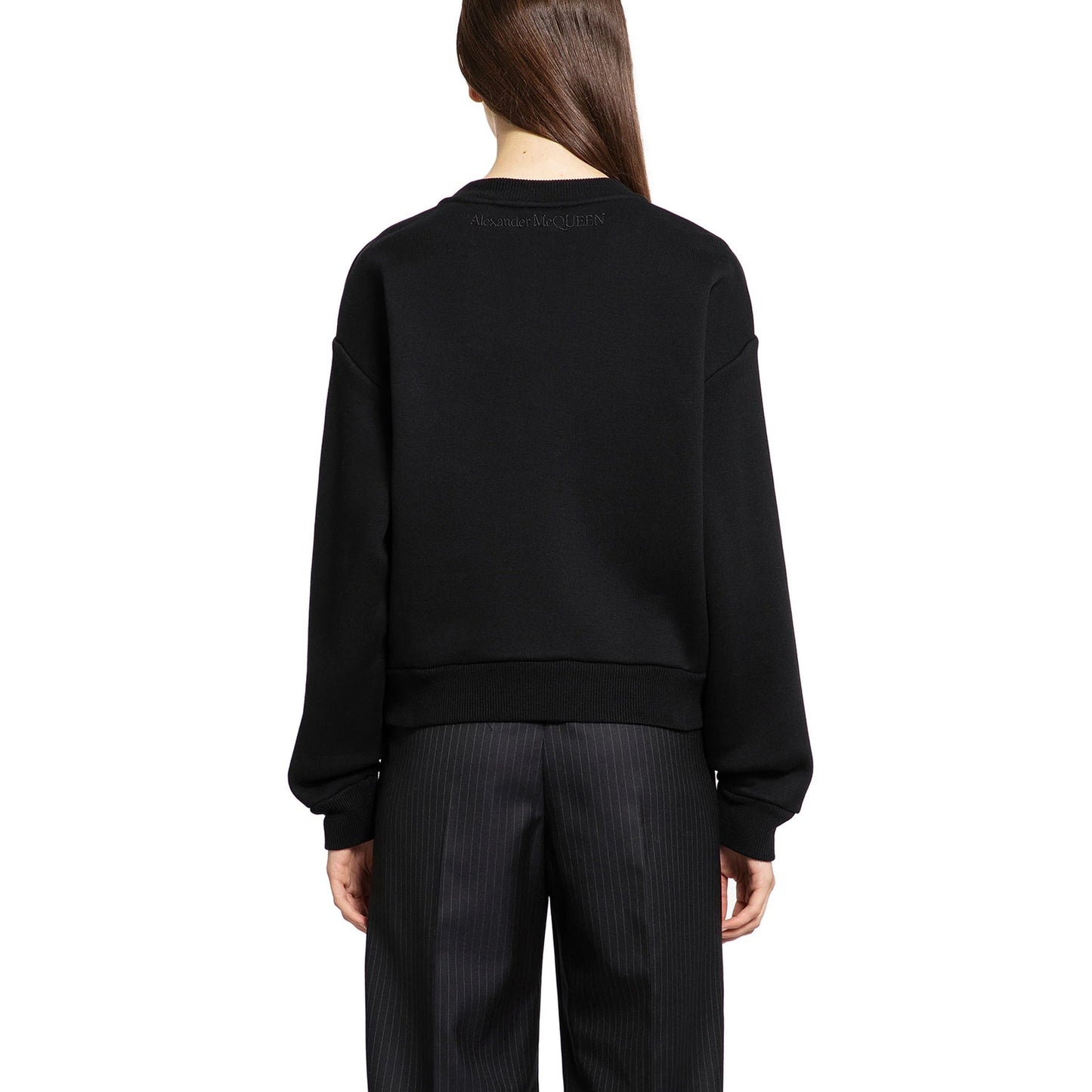 Alexander Mcqueen Cotton Sweatshirt Women ALEXANDER MCQUEEN