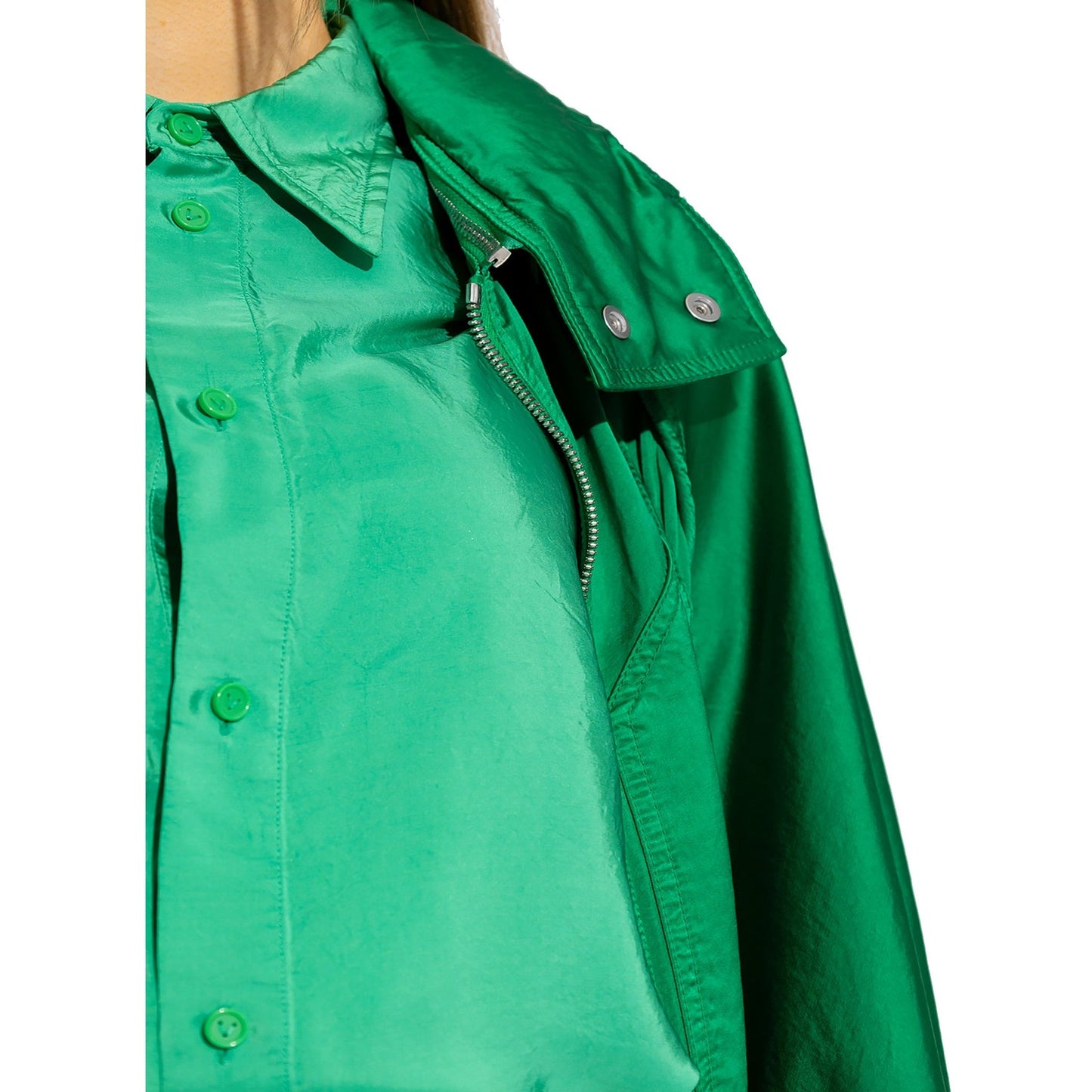 Bottega Veneta Satin Parka Women BOTTEGA VENETA